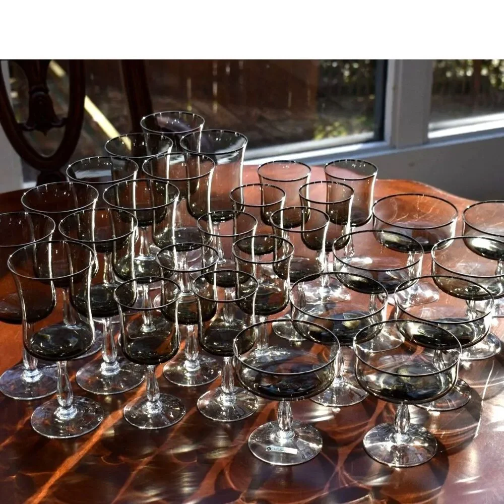 30-Piece Noritake Admiration Crystal Stemware Set
